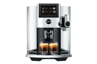 Jura 15651 S8 Bean to Cup Coffee Machine - Chrome