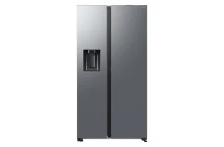 Samsung RS80F64KETEU Bespoke AI Series 8 640L American Fridge Freezer with Water & Ice Dispenser & On-Device Bixby - Silver