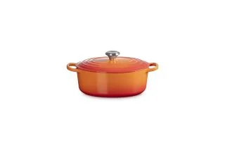 Le Creuset Cast Iron 27cm Oval Casserole - Volcanic