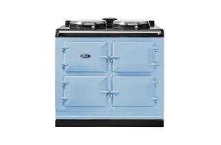 AGA Signature 100 Twin Hotplates Range Cooker - Duck Egg Blue
