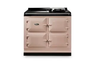 AGA Signature 100 Hotplate + Induction Hob Range Cooker - Blush