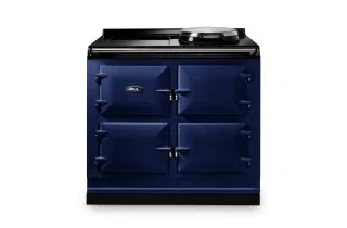AGA Signature 100 Hotplate + Induction Hob Range Cooker - Dark Blue