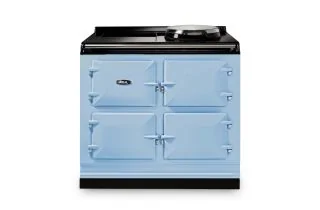 AGA Signature 100 Hotplate + Induction Hob Range Cooker - Duck Egg Blue