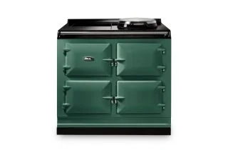 AGA Signature 100 Hotplate + Induction Hob Range Cooker - Racing Green
