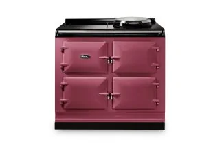 AGA Signature 100 Hotplate + Induction Hob Range Cooker - Raspberry