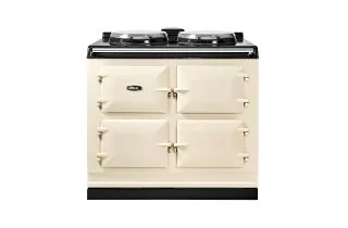 AGA Signature 100 Twin Hotplates Range Cooker - Linen