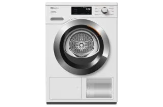 Ex Display - Miele TEF765WP Eco Speed 8kg Tumble Dryer - Lotus White