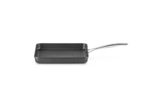 Le Creuset Toughened Non-Stick 28cm Square Grill with Long Handle