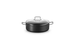 Le Creuset Toughened Non-Stick 28cm Sauteuse with Glass Lid