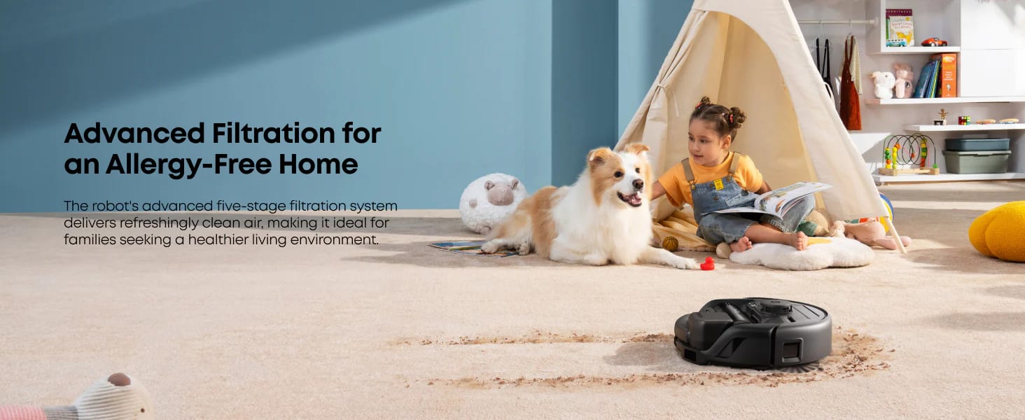advanced filtration for an allergy-free home