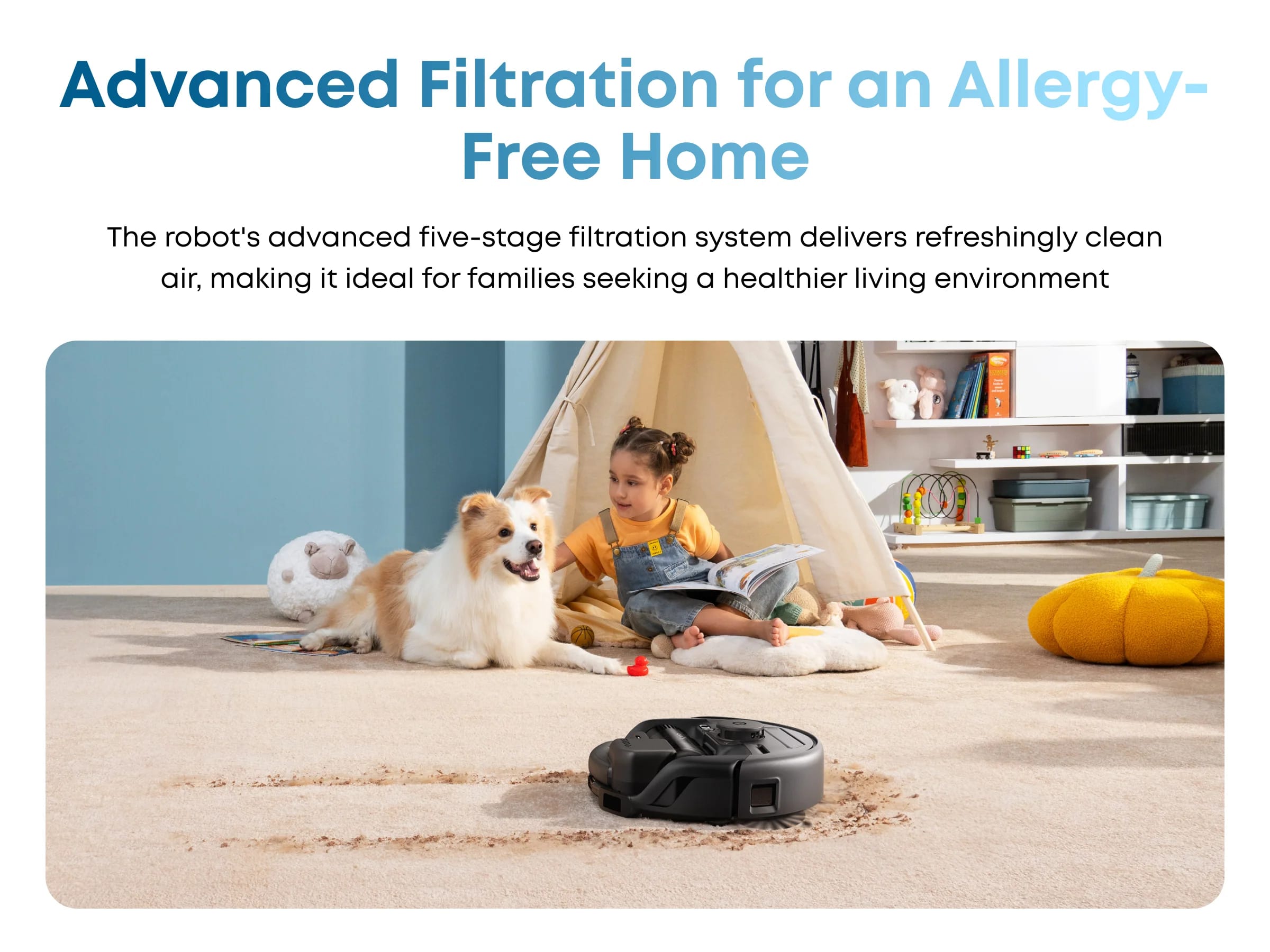 advanced filtration for an allergy-free home