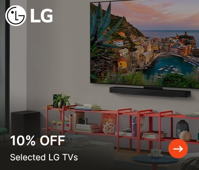 10% off selected LG TVs