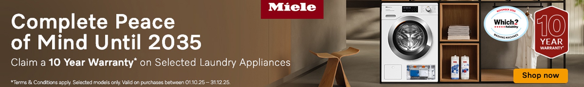 Miele 10 Year Extended Warranty