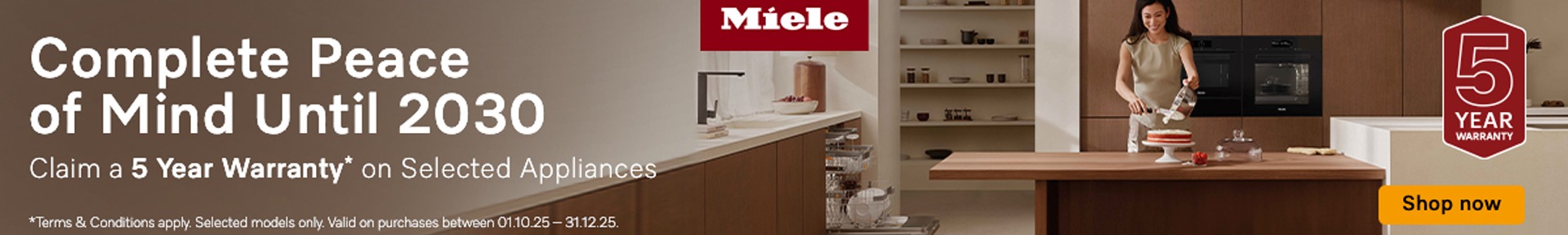 Miele 5 Year Extended Warranty